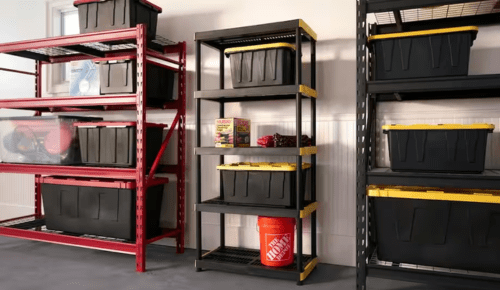 heavy duty plastic shelving