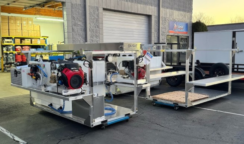 Enhance Your Cleaning Business with Custom Mobile Skids and Professional Pressure Washing Equipment