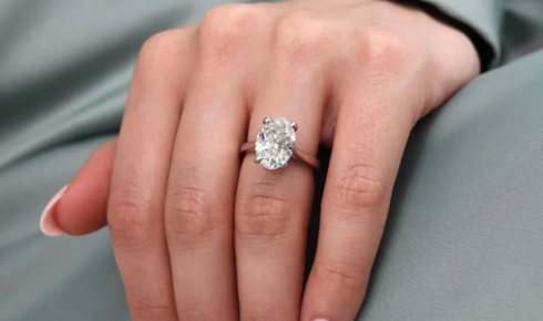 lab diamond engagement rings by Lily Arkwright